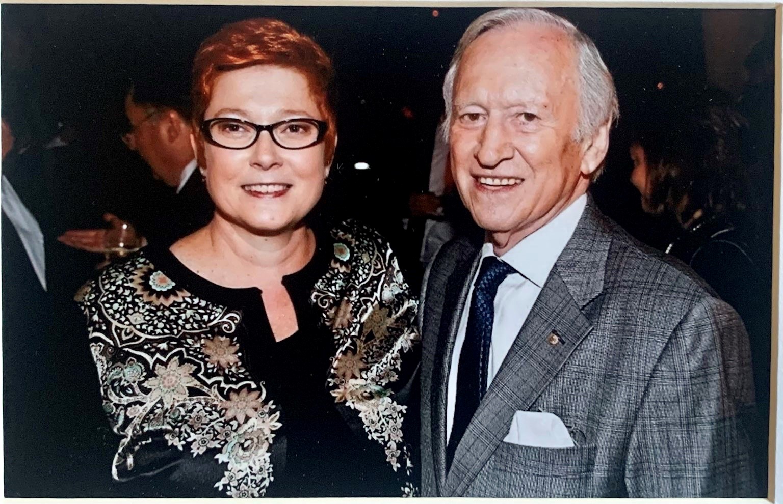 Marise Payne and Andrew Peacock, Washington, DC October 2015