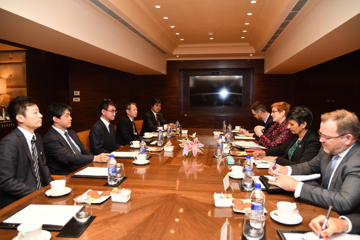 Minister Payne India visit 7-9 January 2019