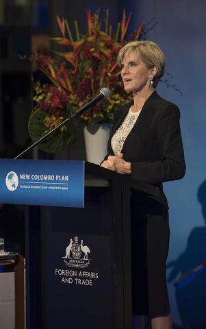 The Hon Jule Bishop MP Minister for Foreign Affairs and Trade