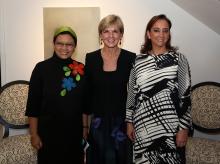 Australian Foreign Minister Julie Bishop hosts a breakfast meeting of the MIKTA Foreign Ministers at the Ambassadors residence in New York, Saturday September 26, 2015. photo by Trevor Collens/DFAT